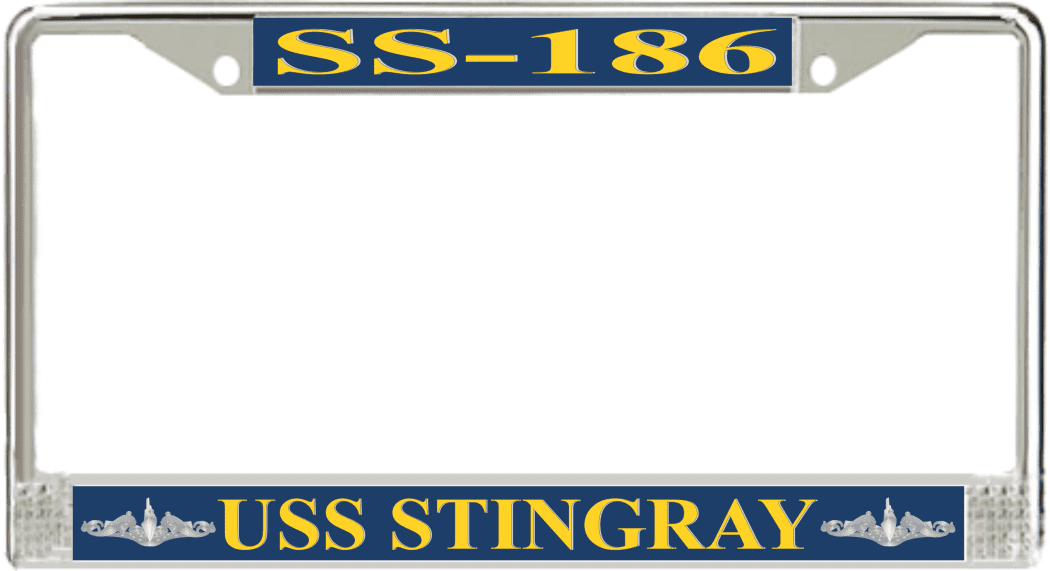 USS Stingray SS186 License Plate Frame