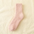 thumbnail image 2 of JJHGVB Crew Socks Fuzzy Socks Womens Winter Socks Coral Socks Stripe Socks Colorful Lightweight Athletic Socks Casual SocksThermal Socks Winter Socks Pink One Size, 2 of 5