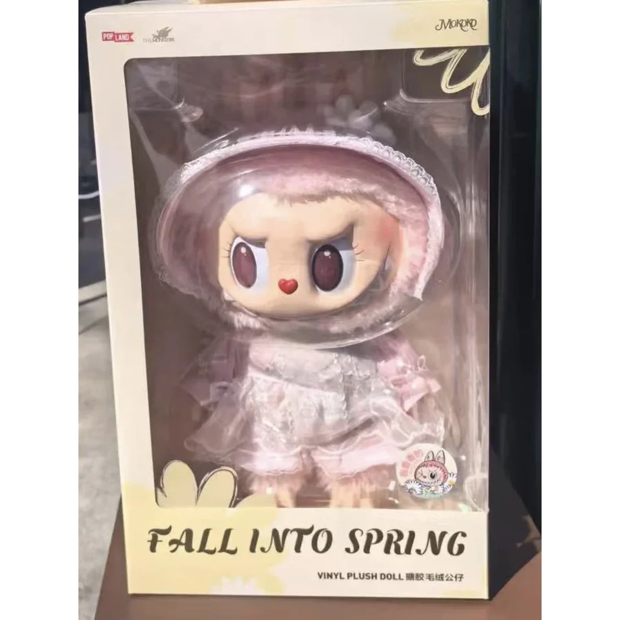 AFeng Labubu Mokoko Haruhi Flower 1.0 2.0 Plush Doll