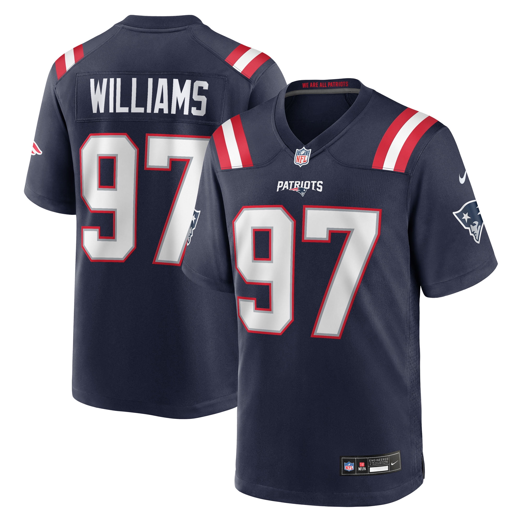 patriots vapor untouchable jersey
