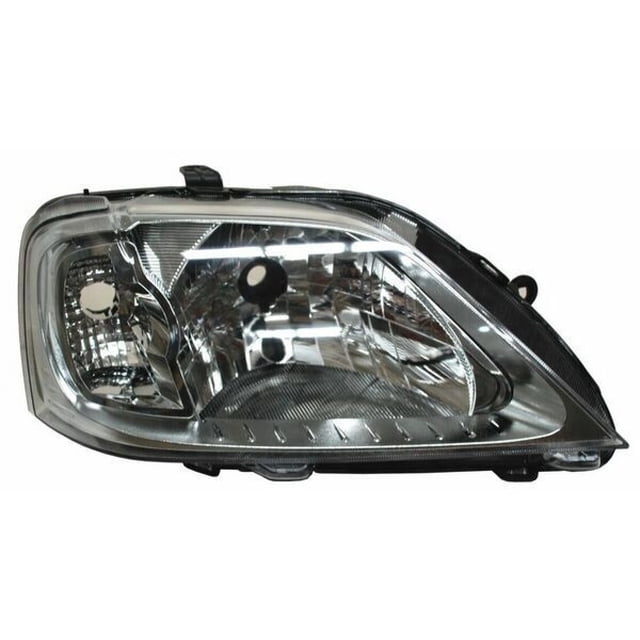 Faro Principal Aprio 2008 A 2010 Nissan LADO PASAJERO Fondo crom TYC .