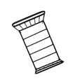 thumbnail image 3 of 1:12 cama en miniatura, casa de muñecas, decoración de dormitorio, muebles de casa de muñecas, marco de Metal, cama para dormitorio, accesorios de Negro, 3 of 8