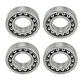 4PCS Ball Bearing Kit High Speed Rotating Low Noise Self Aligning