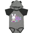 thumbnail image 3 of Inktastic My 1st Easter with Bunny and Easter Basket Girls Baby Bodysuit, 3 of 5