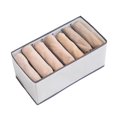 thumbnail image 1 of Pants Clothes Storage Artifact Clothing Separation Sorting Box Dormitory Bedside Wardrobe Storage Basket Foldable, 1 of 12