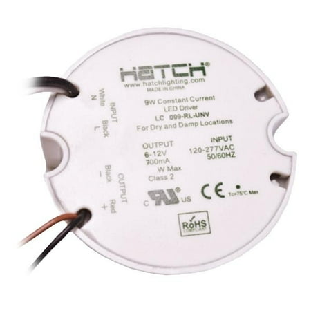 Hatch Led Drivers >> Hatch 77009 9 Watt 120 277 Volt 700ma Round Non Dimming Led Driver Lcb009 Rl Unv Led Driver 700ma Constant Current 9w Round Hatch Led Drivers >> Hatch 77009 9 Watt 120 277 Volt 700ma Round Non Dimming Led Driver Lcb009 Rl Unv Led Driver 700ma Constant Current 9w Round