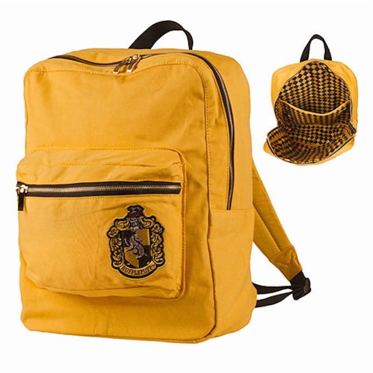 hufflepuff mini backpack target HUFFLEPUFF TONAL CREST Harry Potter: The Exhibition Show where your house loyalties lie with this exclusive Hufflepuff mini backpack Loungefly Harry Potter Hufflepuff House