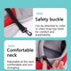 thumbnail image 2 of Bolsa de transporte para mascotas de tela Oxford, cremallera ajustable portátil, forro Flexible transpirable, bolsos de hombro de viaje Hábitats y jaulas para animales pequeños Gris Claro Grande Greeniant  PT004329-15, 2 of 6