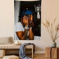 thumbnail image 4 of Rapper King Cool Von Hippie Wall Hanging Tapestries Bohemian Wall Tapestries Mandala INS Home Decor Gift, 4 of 5