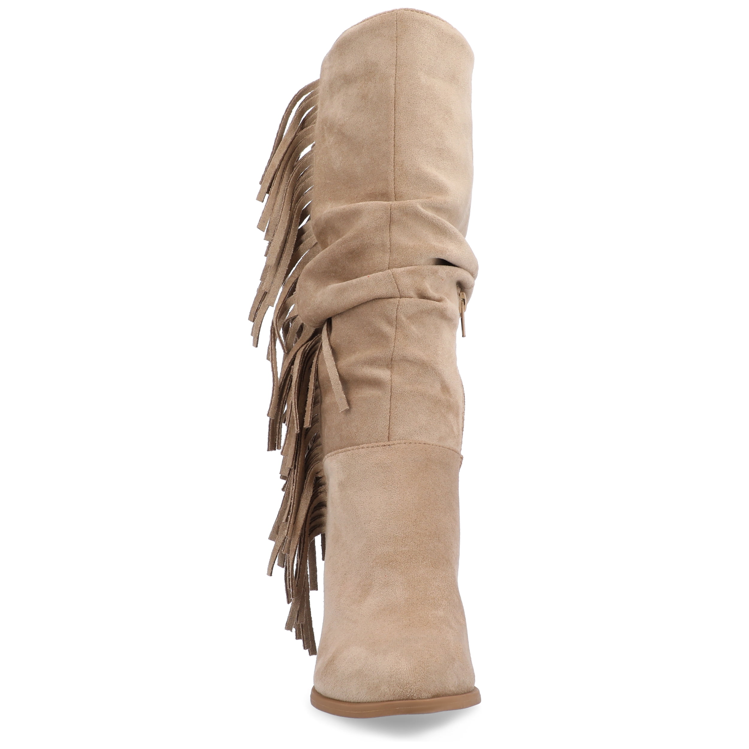 Journee Womens Hartly Tru Comfort Foam Western Mid Calf Boots