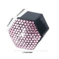 thumbnail image 3 of Diamond Studded Car Tire Nut Covers, Decorative Wheel Hub Screw Caps, Scratch-Resistant Wear-Proof Automotive Wheel Accessories, Rust Prevention, Multi-Color Stylish Car Exterior, 3 of 6