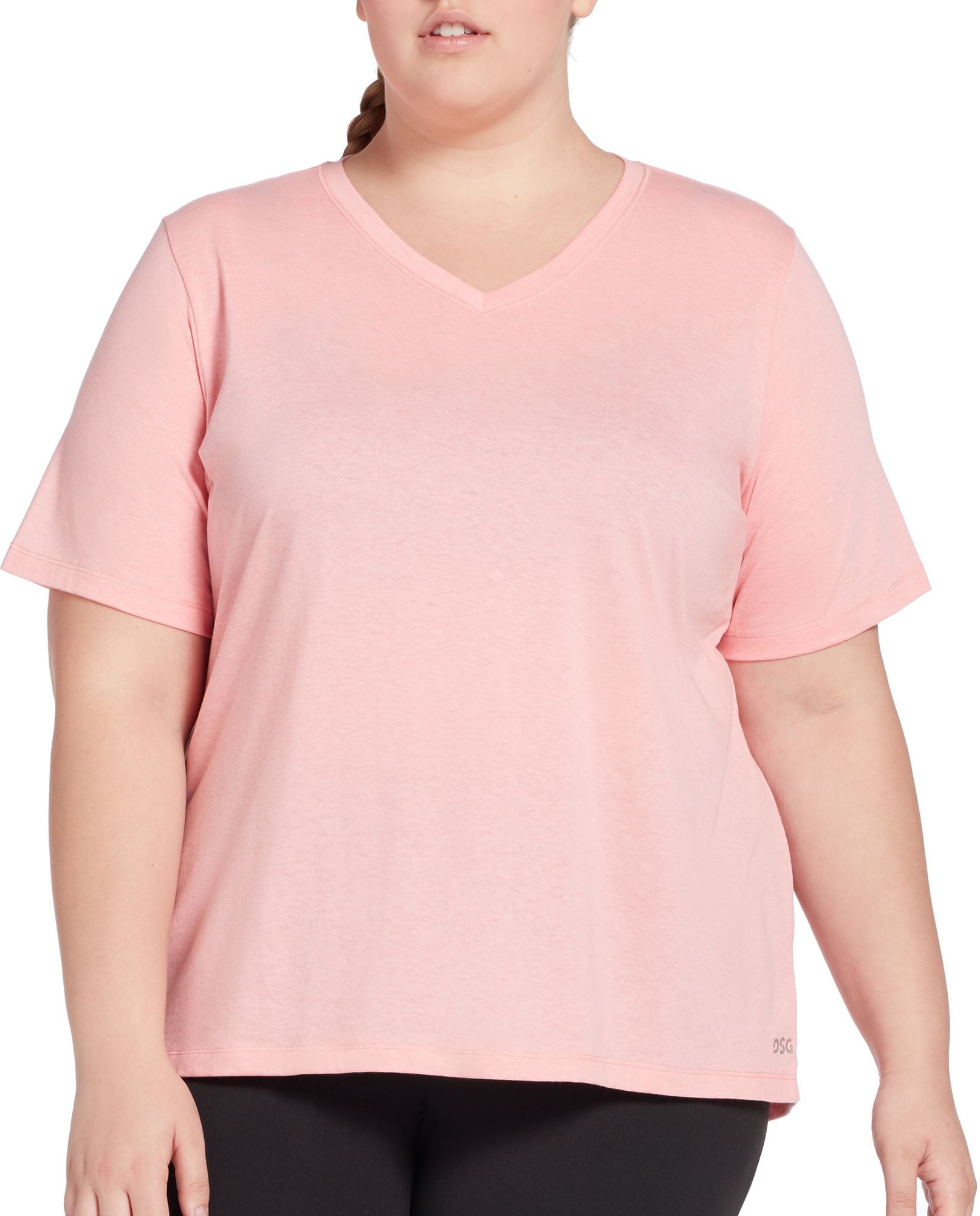 Download DSG Women's Plus Size Core V-Neck T-Shirt - Walmart.com ...
