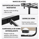 thumbnail image 3 of Cama de metal FABATO Matrimonial, 3 of 6