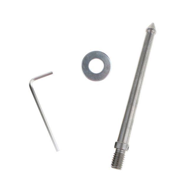 Juego de Puntas de Trípode de Repuesto de Rosca de Acero Inoxidable de 3/8 '' para Monopié de Trípode Benro Gizto de 12 Cm, Plateado Sunnimix Picos de trípode