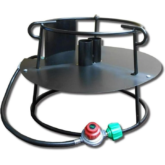 King Kooker 12″ Double Jet Outdoor Burner Cooker Package One Size Multifunctional Stove for Outdoor Cooking