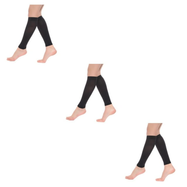 relayinert Bas de Compression Confortables et Faciles à Porter pour Femmes et Hommes Résistance aux Impacts Bas Confortables en Nylon Noir G 3ensemble