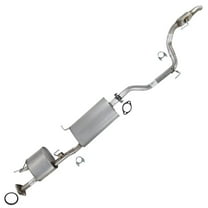 Stainless Steel Exhaust Muffler & Rear Resonator Exhaust System Kit Fits 2013 Infiniti JX35 3.5L | 2014-2016 QX60 3.5L - Direct-Fit