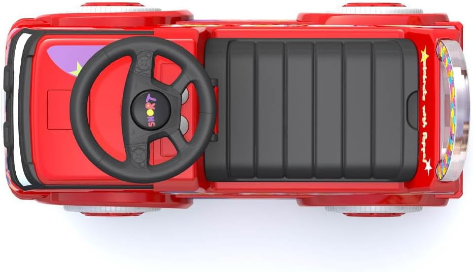 Peppa Pig Party Bus Foot-To-Floor Push Car for Toddlers and Kids