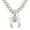 Silver-20inch, variant on Hip Hop Cuban Chains Scorpion Shaped Pendant Necklace With 13mm Miami Cuban Chain Iced Out Bling HipHop Necklaces Fashion Jewelry