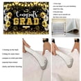 thumbnail image 4 of 7x5FT Congrats Grad Backdrop 2026 Graduation Party Decorations Black Gold Ballon Glitter Photography Background Class of 2026 School Party Supplies Vinyl, 4 of 7