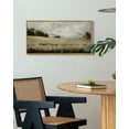 thumbnail image 5 of Drsoum Vintage Wall Art Rustic Grassland Meadow Landscape Painting Retro Wilderness Scenery Farmhouse Kitchen Living Room Decor 8x16in Natural Framed, 5 of 7