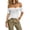 White, variant on Women's Sheer Mesh Tops See Through Off The Shoulder Short Sleeve T Shirts Summer Beach Vacation Boho Fashion Blouses