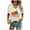White, variant on WREESH Women's Casual Thanksgiving Shirts Pumpkin Graphic Tees Short Sleeve V Neck T Shirts Fall Tops Clothes 2025 White
