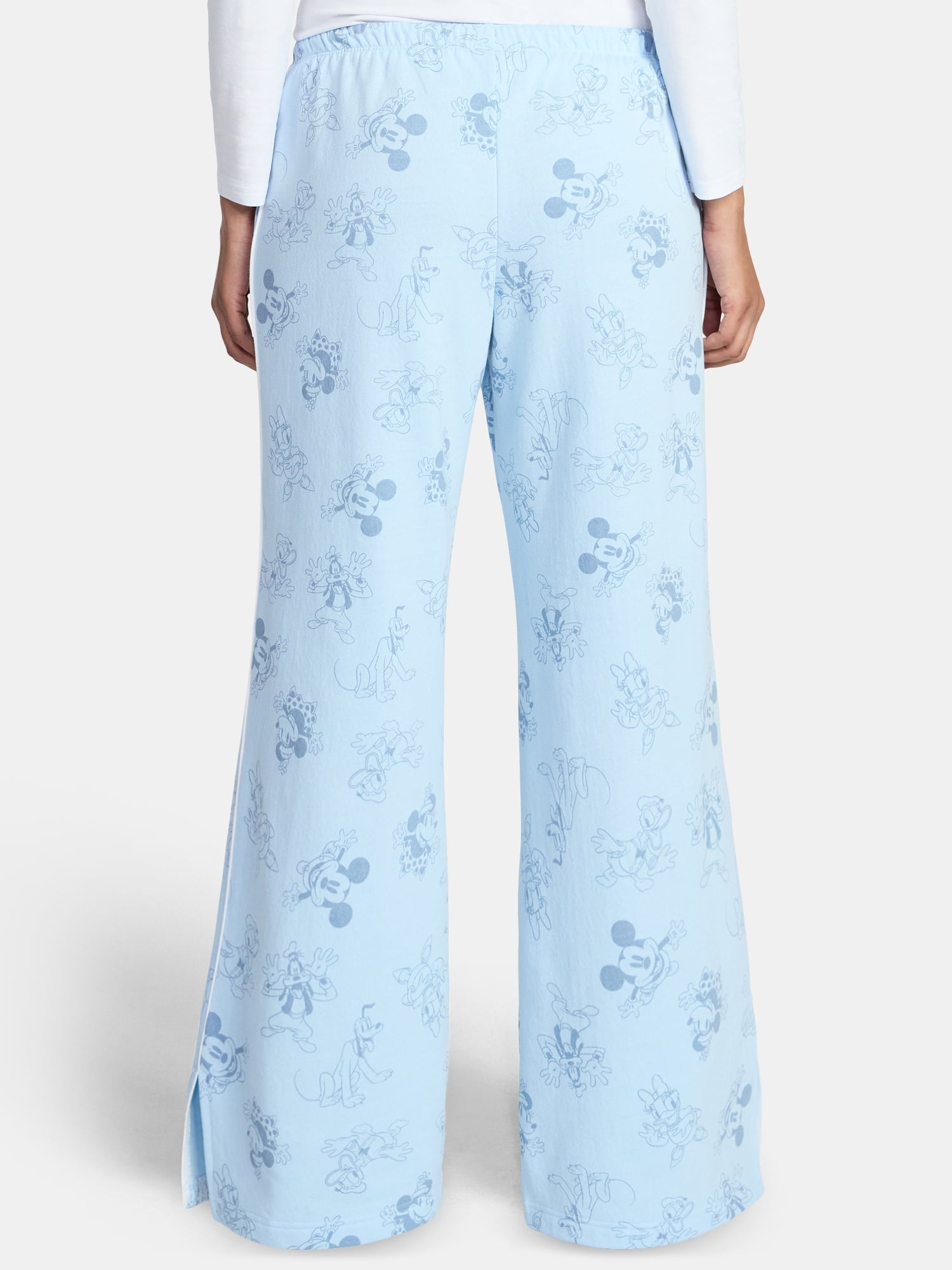 Disney Mickey Mouse and Friends Women's Printed Fleece Sweatpants, Sizes XXS-XXL