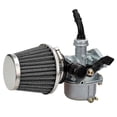 thumbnail image 3 of PZ19 carburetor and 35mm air filter compatible with Taotao 50cc 70cc 110cc 125cc ATV JR2025032601334, 3 of 4