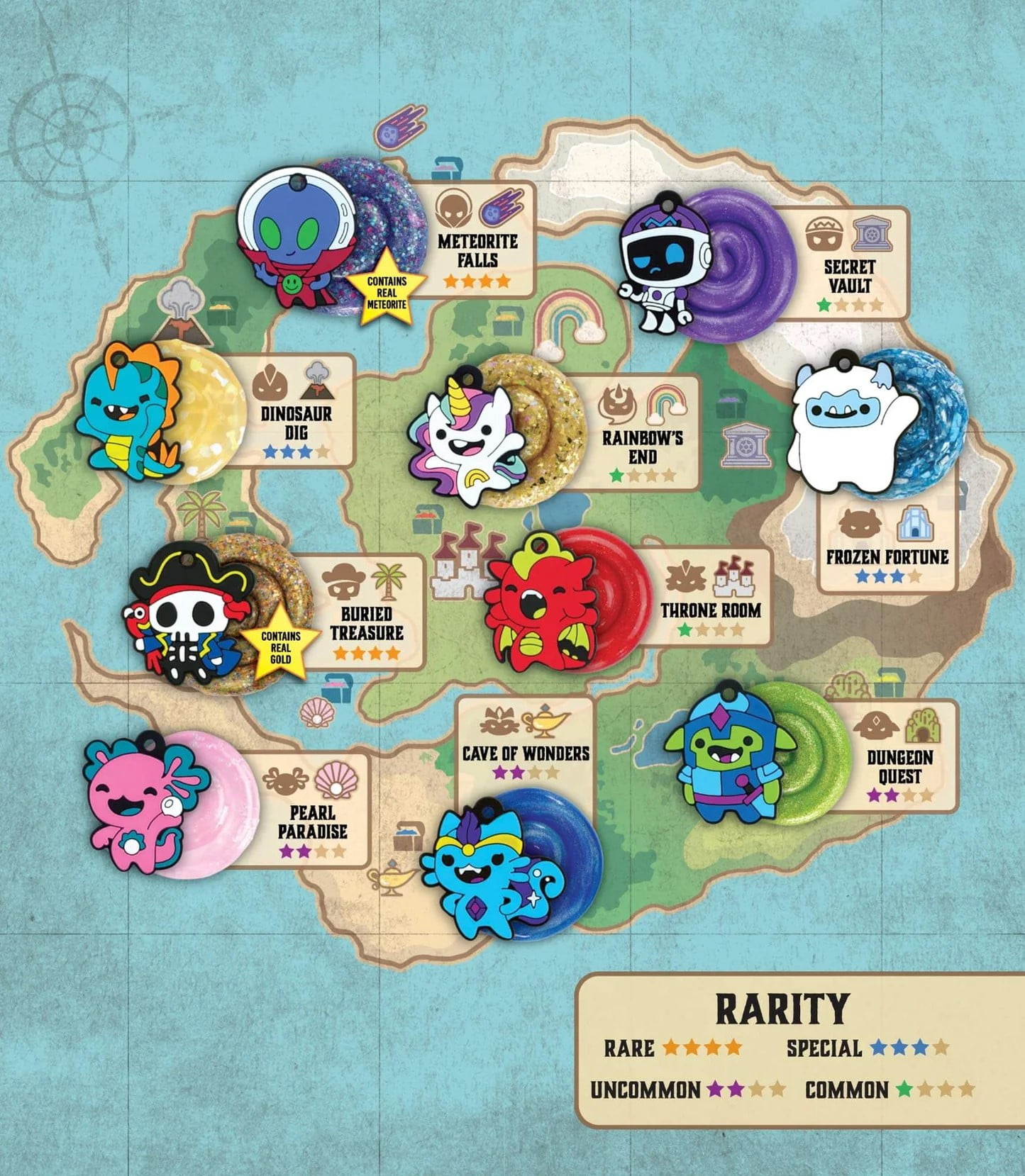 Crazy Aaron's Lost Treasure Guardians Thinking Putty