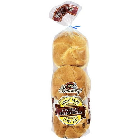 LePage Bakeries Barowskys Wheat Bulkie Rolls, 6 ea