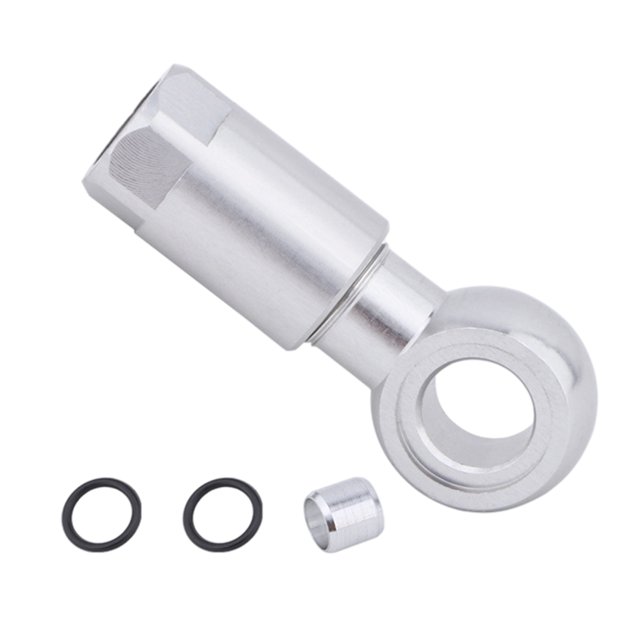 Tubo de freno de disco hidráulico Sunnimix Cinco Cables para XT BH-90 Ciclismo plata
