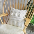 thumbnail image 3 of Fundas De Almohada, Funda De Almohada De 45X45 Cm, ​​Borlas De Mechón De Estilo Boho Netural para Decoración del Hogar, Sala De Estar Netural, Dormitorio, Hogar, 1 Pieza, 3 of 5