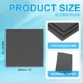 thumbnail image 2 of Uxcell 12x12x0.04" Chipboard Sheets, 10Pcs 40PT Thick Book Board Binders Board Sturdy Bookbinding Supplies, Black, 2 of 7