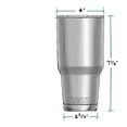 thumbnail image 2 of Vaso Termo Acero Inoxidable Térmico Frío Caliente YETI KIMHI  30oz, 2 of 2