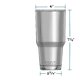 thumbnail image 2 of Vaso Termo Acero Inoxidable Térmico Frío Caliente YETI KIMHI  30oz, 2 of 2