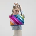 thumbnail image 5 of Bolso de mano para mujer de la marca británica KURT GEIGER London con diseño de arcoíris, de gran capacidad, con diseño de ondas y cabeza de águila y pájaro, bolsos para mujer, 5 of 5
