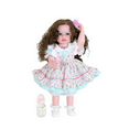 thumbnail image 4 of Reborn Toddler Girl Doll -22 inch Happy Birthday Girl with 3D Painted on face and Soft Full Vinyl with Rooted Hair with Plush Little Bunny, 4 of 6