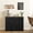 Black, variant on HOMCOM Modern Sideboard Buffet Cabinet with Storage, 41" Kitchen Storage Cabinet with Doors, Drawer, Adjustable Shelf, Coffee Bar Cabinet, Black