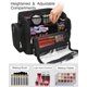 thumbnail image 4 of Bolsa de brochas de maquillaje NAONAYA extra grande con 4 bolsas pequeñas, 4 of 8