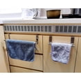 thumbnail image 4 of Shiyou-porte-serviettes de Cuisine sur Porte d'Armoire Barre Rétractable 2 Pcs en Acier Inoxydable, 4 of 4