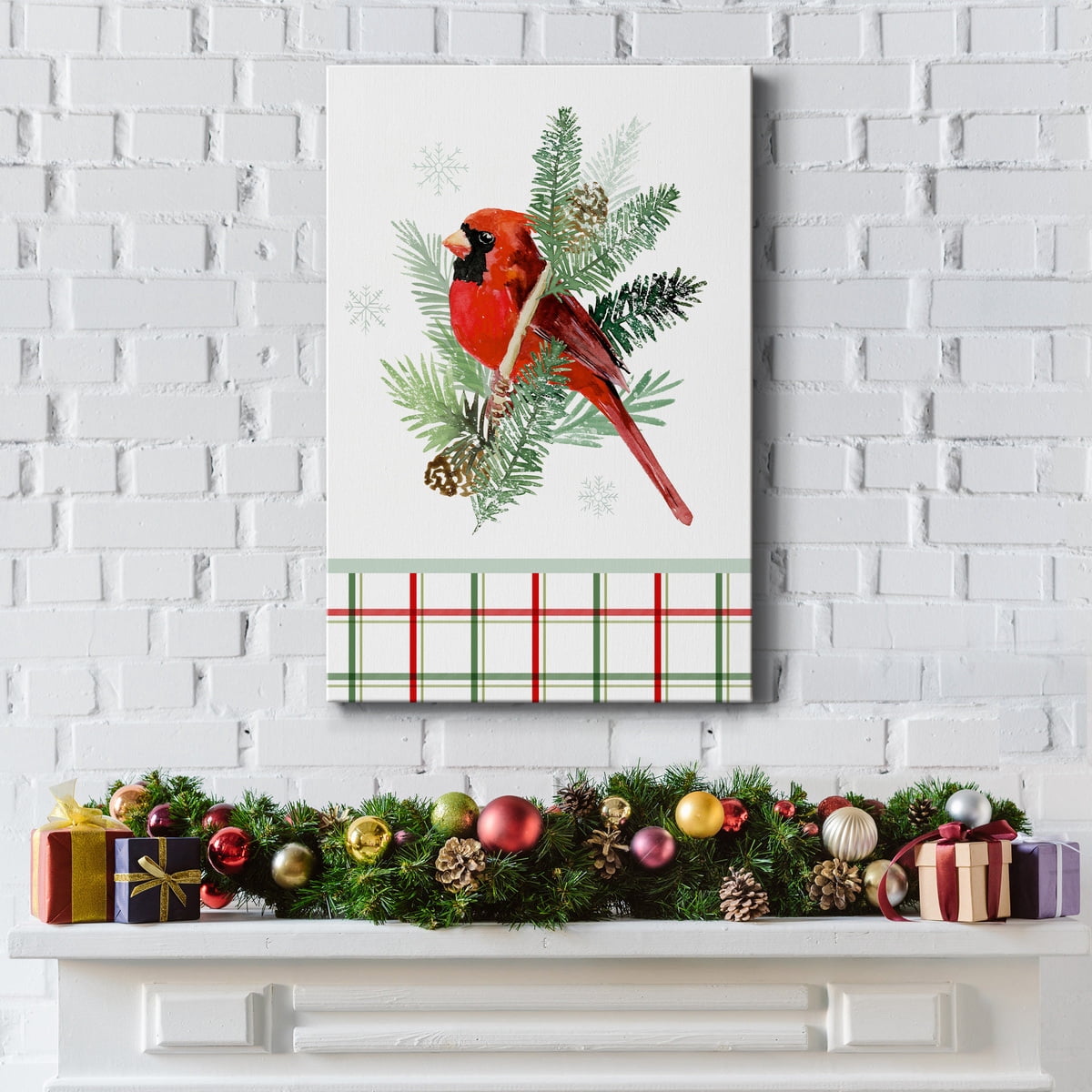 Winter Visitor Collection B- Gallery Wrapped Canvas