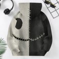 thumbnail image 4 of Grblisyd Halloween Girls Oversized Hoodies Patchwork Print Pullover Hooded Sweatshirts Casual Y2K Outfits Fall Winter Clothes, 4 of 5