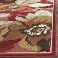 thumbnail image 2 of Safavieh Paradise Collection PAR148 Floral Viscose Accent Rug, 2'7" x 4', Dark Brown, 2 of 3