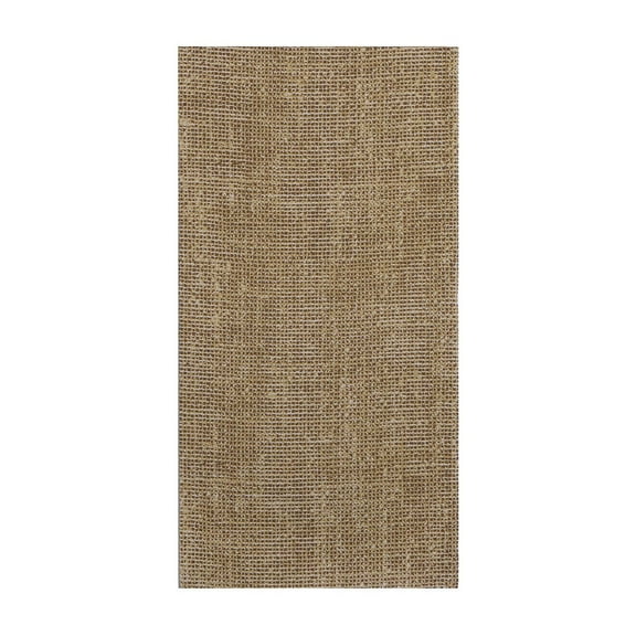 Hoffmaster FashnPoint Natural Burlap Print Dinner Napkin; 15.5" X 15.5" 800 per Case (FP1107)
