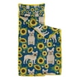 thumbnail image 2 of French Bulldog Sunflowers Floral Toddler Nap Mats for Kids Preschool,Sleeping Mat Bag or Kids,Toddler Sleeping Bag,Toddler Nap Mat or Daycare, 2 of 6