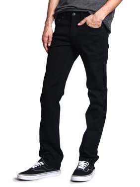 Victorious Mens Slim Fit Colored Stretch Jeans GS21 - WHITE - 30/32