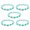 G, variant on Pack of 5 Pet Collars with Colorful Pompoms for Party Wear Daily Fashion Cats Collar for Festival
