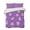 Purple, variant on Quilts Full Size Bedding Set, Pink Pigs Lightweight Quilted Comforter, Purple Farmhouse Art Elegant Animals Soft Reversible Bedspread Coverlet with Pillow Covers for All Season, 78" x 90"