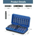 thumbnail image 6 of Upgraded 42 in 1 Magnetic Screwdriver Set, DIY Ratchet Screwdriver Set With T Handle, Blue Portable Storage Case, DIY Repair Tool Kit Gifts, for Home, Bike, Repairs, 6 of 16